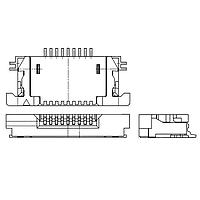 KYOCERA AVX 086212030340800A+ Headers FPC 0.5MM 30POS