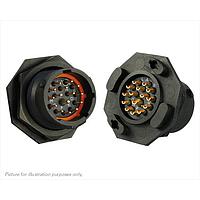 Eaton Souriau-Sunbank UTS714E15P Receptacles 15P Pin Receptacle Jam Nut Size 14E