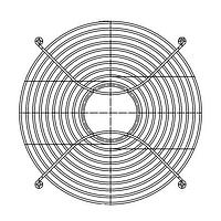 Sunon FG-25 Guard Fan Finger Guard, 254mm, Metal