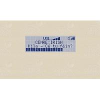 Matrix Orbital BLC2041-USB-GW PC Bay Inserts, LCD Characters L.Blu Txt G/W B/G No Key w/ Beige Bkt