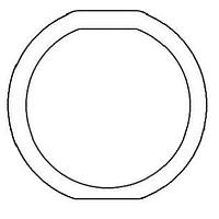 DEUTSCH - TE Connectivity 16-04477 Gasket HD30/HDP20 GASKET 24 SHELL