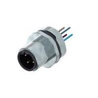 AMP Connectors - TE Connectivity 3-2271135-2 Straight M12 MALE PNL B CODE SOLDER REAR 4P (AU)