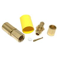 Radiall 7202-1572-003 Connectors SSMB / STRAIGHT PLUG FEMALE CRIMP TYPE FOR 2.6/50 S CABLE GOLD