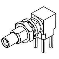 Radiall 7110-1511-000 PCB Receptacles SSMC / RIGHT ANGLE JACK MALE GOLD