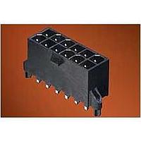 Molex 46207-3006 Headers & Wire Housings MINIFITJR 6CKT DR VRT HDR W/PEGS LCP