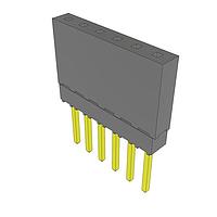 Samtec ESQ-106-13-G-S Sockets Elevated Socket Strip