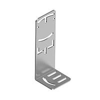 Banner Engineering SMBQ76A Sensor Hardware Bracket: Stainless Steel Right-Angle; 14-ga Stainless Steel; Clearance for M4 (no 8) Hardware; +/- 12 Degree Tilt Adjustment