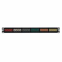 Panduit NKFP24Y Patch Panels NK Modular Patch Panel Flat 24 Port 1
