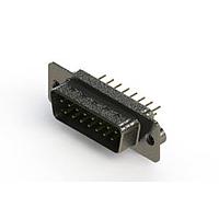 EDAC 627-M15-220-GN2 D-Sub Connectors - Standard Density Vertical Machined D-Sub Connectors