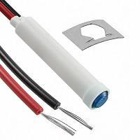 VCC 2113A6 Neon Panel Mount Indicators BLUE DIFFUSED 5/16" MOUNTING HOLE