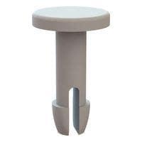 Essentra Components 27PIF0127 Push-In Push In Fastener, .175 Hole, .465 Panel Thk