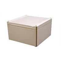 Hammond Manufacturing 1555S2GY Enclosures Watertight/Polycarb. 6.3x6.3x3.5"StyleLid