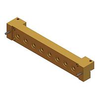 Amphenol SV Microwave 3211-60181-TD Multi-Port Connectors SMPM M Edge Launch Conn, 8 Port, FD, TD