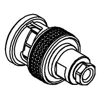 Radiall R142004000 Connectors BNC / STRAIGHT PLUG CLAMP TYPE CABLE 2.6/75 S