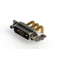 EDAC 629-3WK3250-3ND Mixed Contact D-Sub Connectors Right-angle Power Combo D-Sub Connector