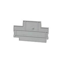Same Sky (formerly CUI Devices) TBDR-04-25-GY End Cap Terminal Block, Din Rail, 2.5mm Pitch, Grey