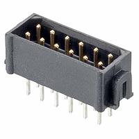 Harwin M80-8692022 Shrouded 10+10 POS DIL MALE VERT UNLATCHED TINLD