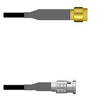 Amphenol Custom Cable Q-6800V0003036i RF Cable Assemblies SMA-SP/HDBNC-SP G174 36I
