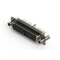 EDAC 628-21W1624-5N4 Mixed Contact D-Sub Connectors Vertical Combo Dsub