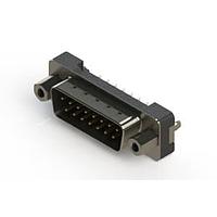 EDAC 627-015-220-217 D-Sub Connectors - Standard Density Vertical Plastic Body D-Sub Connector