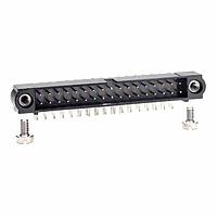 Harwin M80-5403442 Headers 17+17 POS R/A MALE 3mm TAIL W/JS TIN