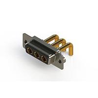 EDAC 630-3W3-650-3N2 Mixed Contact D-Sub Connectors Right-angle Power Combo D-Sub Connector