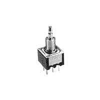 Alcoswitch - TE Connectivity MPS203RPC Industrial Switches DPDT PUSH ON/(ON) PCB SILVER