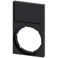 SIEMENS 3SU19000AP100AA0 Label Holder LABEL HOLDER, 17.5 X 27MM, SQUARE BOTTOM