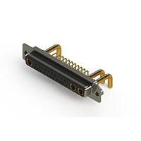 EDAC 630-25W3650-3NA Mixed Contact D-Sub Connectors Right-angle Power Combo D-Sub Connector