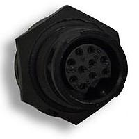 CONXALL W7881-9PG-3ES Standard Circular Connector Pnl Mnt 9P M PC Cont Epoxy Potted