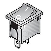 ZF Electronics SRB22A2FBBNN Rocker Switches SPST 10A BLK ON-OFF Symbols