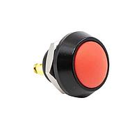 E-Switch PV5S64019G Anti-Vandal 0-2A 48VDC Off (On) 12mm Red Domed