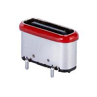 Same Sky (formerly CUI Devices) UJ20-C-V-G-SMT-P16-TR-66 USB Type C Type C, 2.0, Vertical, Gold Plated 1u, Surface Mount, 16 pin, 5.9mm, T&R, IP66