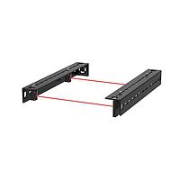 Banner Engineering SGSA-ML-L-LPQ20 Sensor Hardware Safety Grid System and LS Light Curtain, Accessory; Mute Arm Kit: L Configuration Left Side; Includes: One Sensor Arm with Two Q20PLPQ5 Sensors Installed; One Reflector Arm with Two Reflectors Installed, and Mounting Hardware