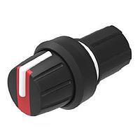 EAO 45-2828.3E20.001 Switch Actuators Selector switch actuator 2 positions red 0-main 90? round lever front metal housing plastic