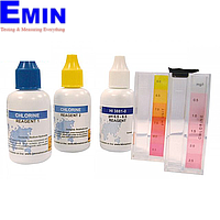 HANNA HI3887 Free Chlorine and pH Test Kit (4.0 to 10.0 pH, 0.0 to 2.5 mg/L (ppm))