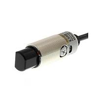 OMRON E3RB-DN11 2M Photoelectric Sensor with built-in amplifier (100 mm, diffuse reflective, metal, NPN)