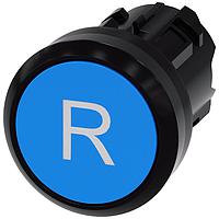 SIEMENS A6X30137017 Flat Button PUSHBUTTON. BLUE