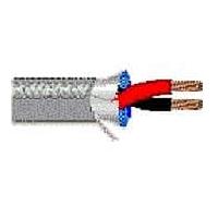 Belden 5300FE 008500 Sound, Security and Alarm 18AWG 2C SHIELD 500ft SPOOL GRAY