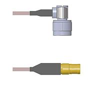 Amphenol Custom Cable Q-2G03Y000H072i RF Cable Assemblies N-RP/SMB-SP G142 72I