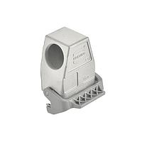 HARTING 19628060557 Headers & Wire Housings 6B EMC Hood Side Entry, Single Lever, w/ lever on hood, High Construction, M32