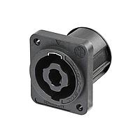 NEUTRIK NL4MDXX-V-3 speakON Connectors Rcp 4P PCBV RMnt only w/ASCREW18