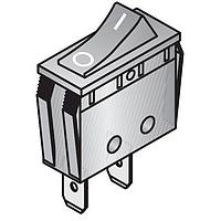 ZF Electronics TRG22F2FBBNN Rocker Switches SPST BLK 16A ON-OFF