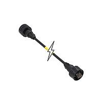 Molex 1300500251 Ethernet Cables / Networking Cables ENET MMJ IND/IND 568B 1M STRAN