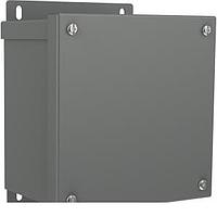 Hammond Manufacturing C3R10106ESCNK Screw Cover N3R J Box, Screw Cover no K/O's - 10 x 10 x 6 - Steel/Gray