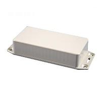 Hammond Manufacturing 1591AFLGY Flanged Enclosure Box w/Flanged Lid 0.8x2x3.9" Grey