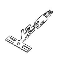 AMP Connectors - TE Connectivity 964261-3 (Mouser Reel) Terminals MICRO TIM2 KONTAKT Reel of 1000