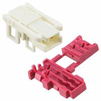 3M Electronic Solutions Division 38102-W022-W00 FL Hermaphroditic Connector 2P DISCRETE WIRE 1.1-1.4mm 22AWG WHT