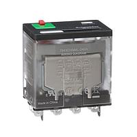 Schneider Electric Relays 784XDXM4L-240A Cube 784 Ice Cube Relay / 4PDT, 15 Amp Rating, Full Featured Cover