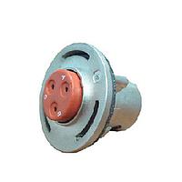 Amphenol PCD SJS840321P Standard Circular Connector 3P SZ16 Rec panel WC Metalized